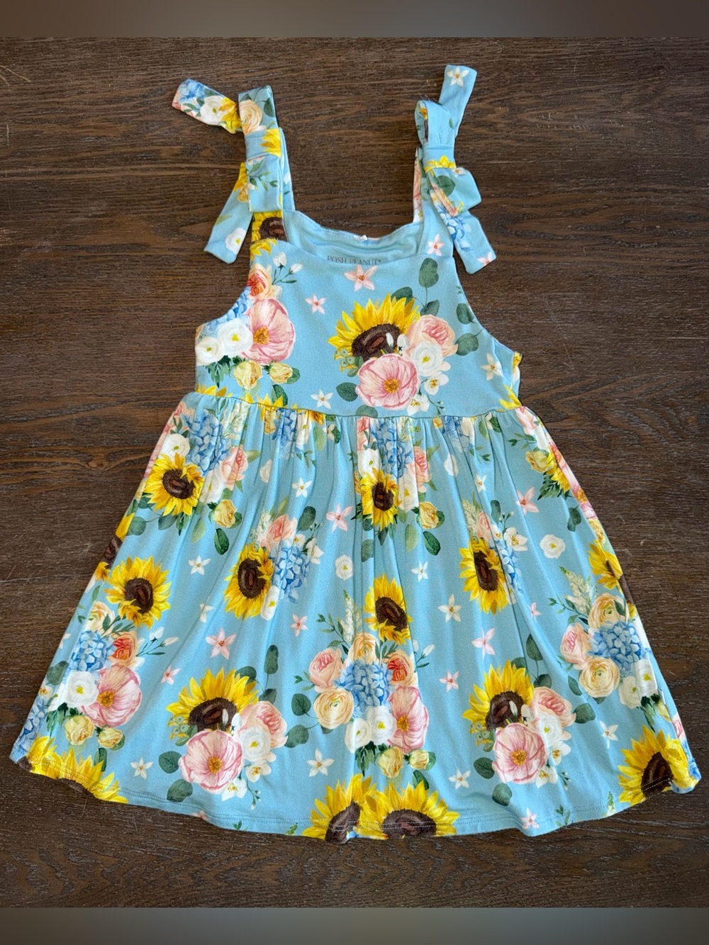 Posh Peanut Theresa Marie Babydoll Dress 2T